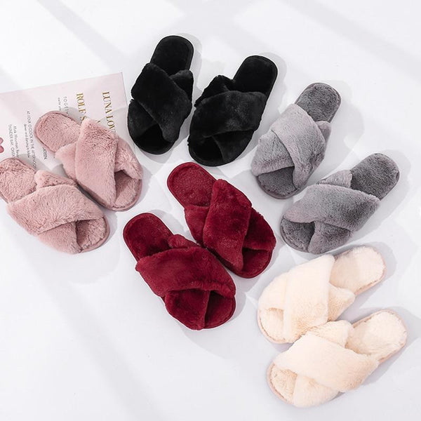 FurrySlippers™ - Pantuflas para Mujer Premium - Enigma Store