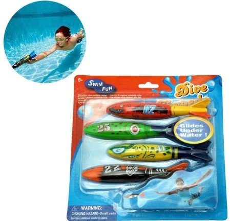 Torpedos Buceo Piscina - Globo Mercado